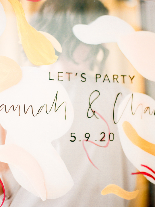 Wedding Welcome signs by One and Only Paper